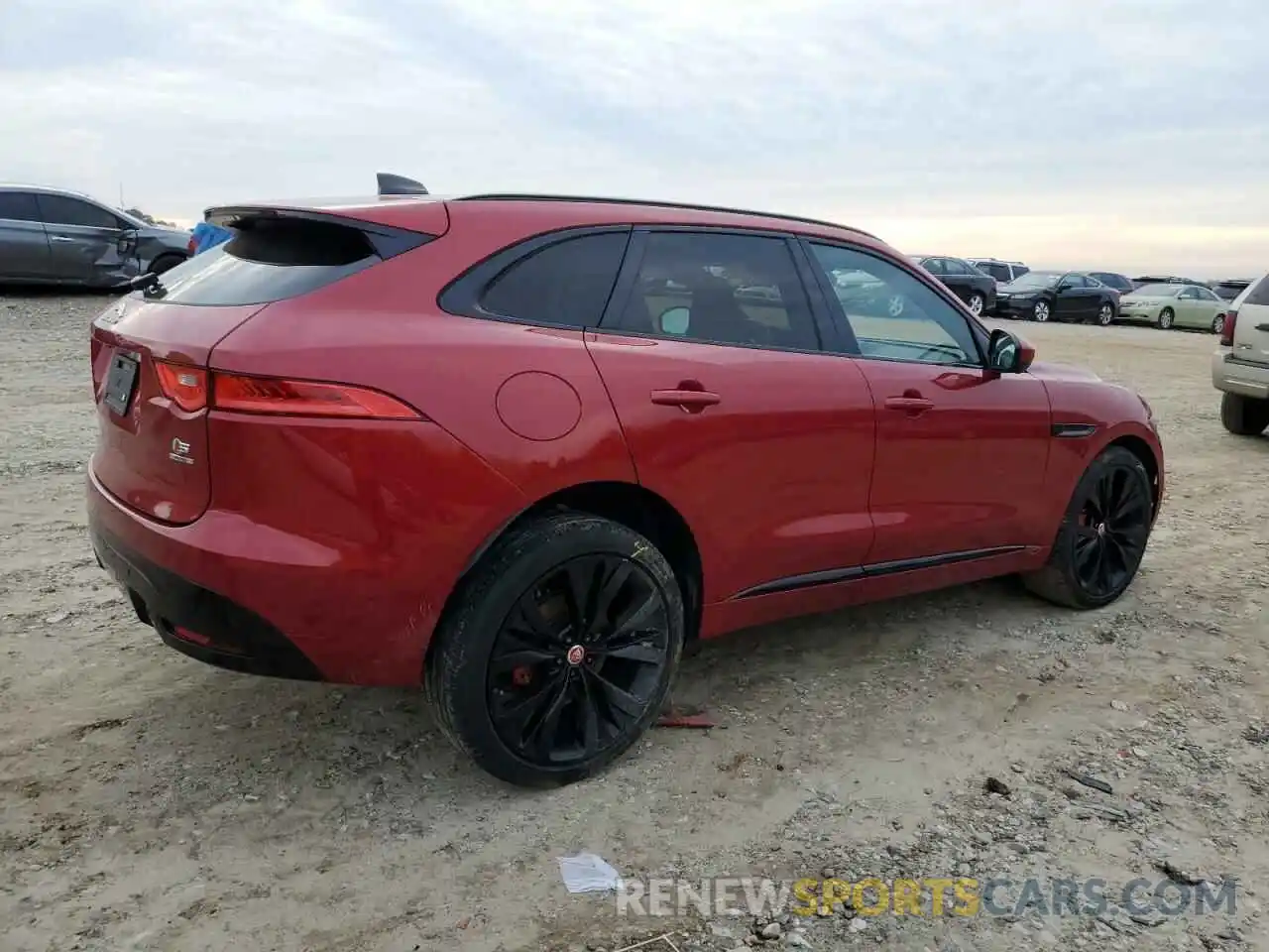 3 Фотография поврежденного автомобиля SADCM2FV0LA645430 JAGUAR F-PACE 2020