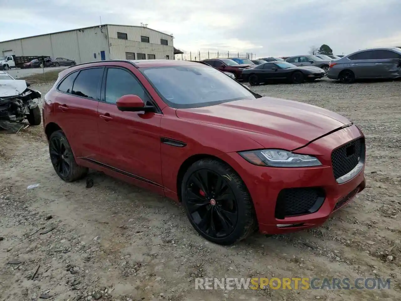 4 Фотография поврежденного автомобиля SADCM2FV0LA645430 JAGUAR F-PACE 2020