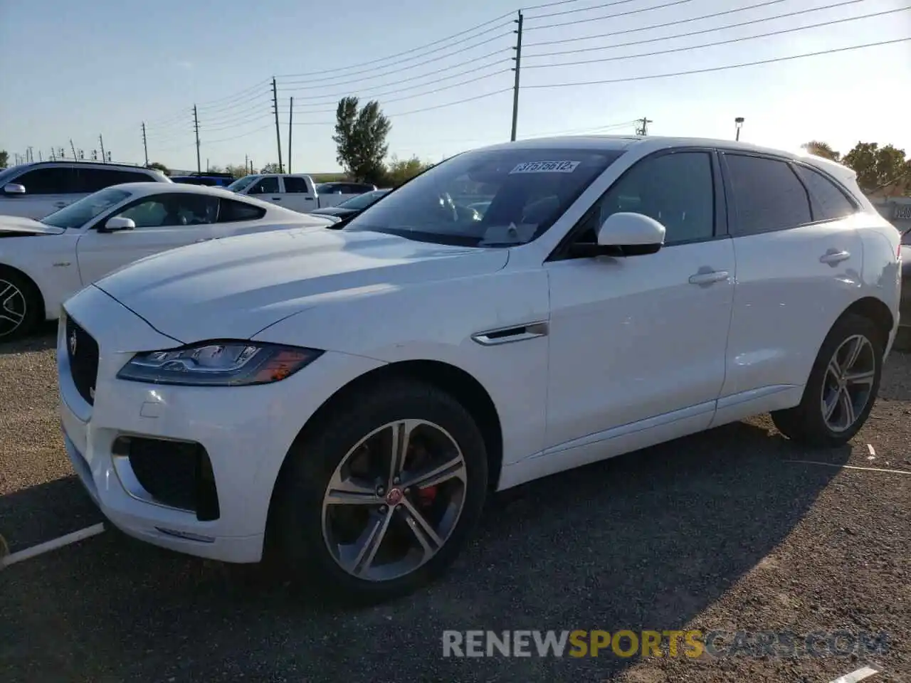 2 Фотография поврежденного автомобиля SADCM2FV1LA636333 JAGUAR F-PACE 2020