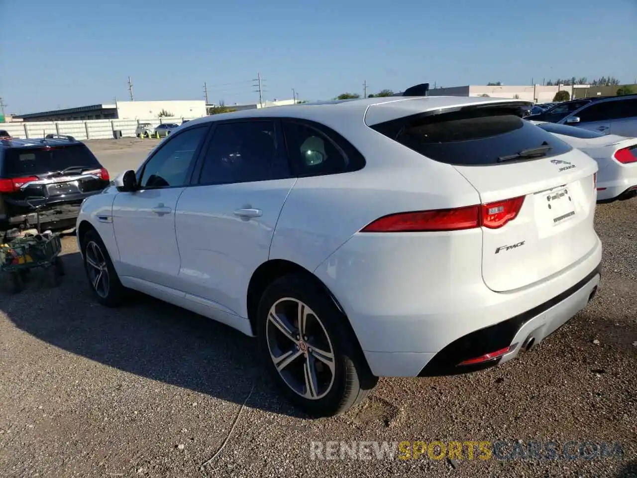 3 Фотография поврежденного автомобиля SADCM2FV1LA636333 JAGUAR F-PACE 2020