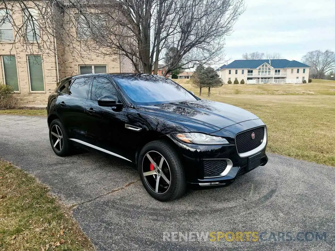 1 Photograph of a damaged car SADCM2FV1LA641029 JAGUAR F-PACE 2020