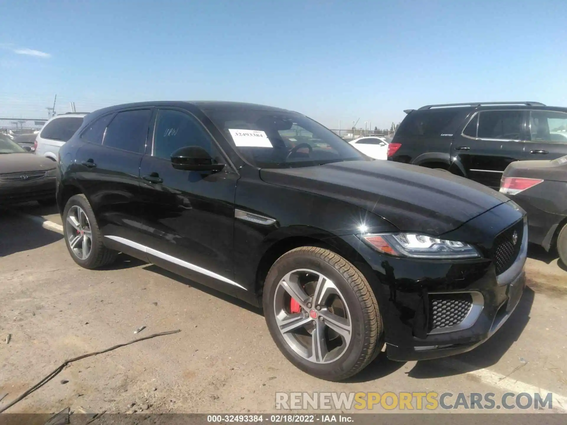 1 Photograph of a damaged car SADCM2FV1LA641208 JAGUAR F-PACE 2020