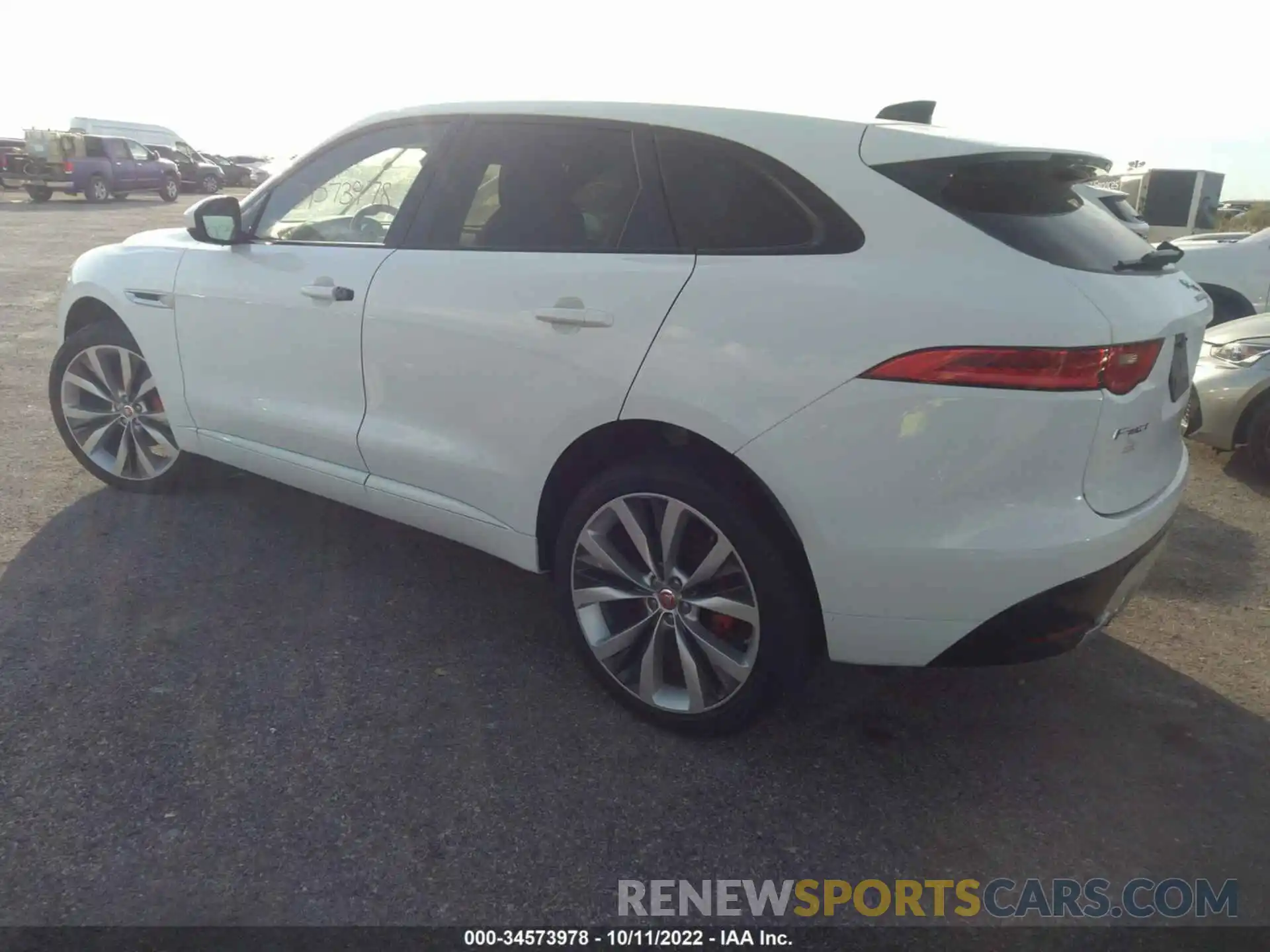 3 Фотография поврежденного автомобиля SADCM2FV2LA629679 JAGUAR F-PACE 2020