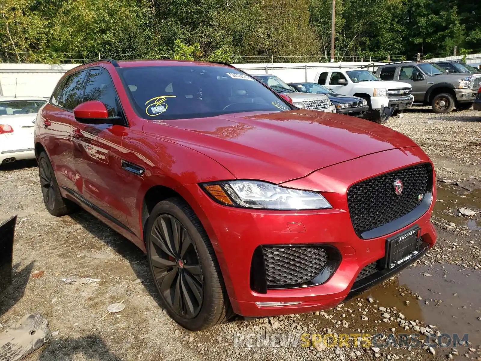 1 Photograph of a damaged car SADCM2FV3LA625544 JAGUAR F-PACE 2020