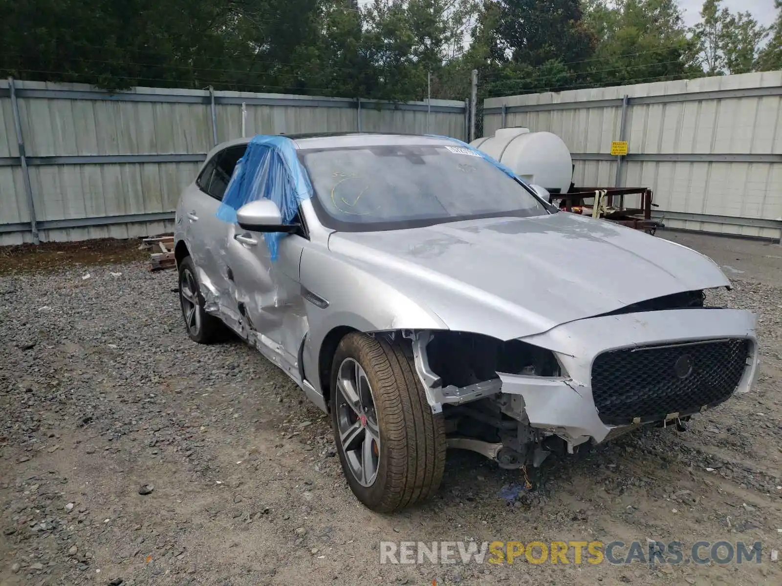 1 Photograph of a damaged car SADCM2FV4LA635838 JAGUAR F-PACE 2020