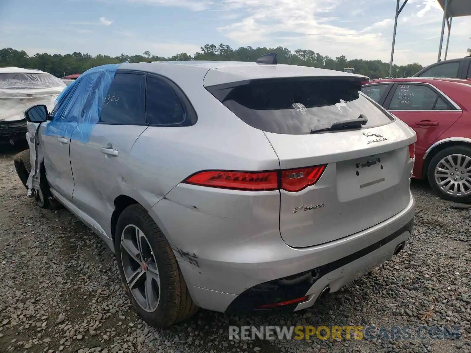 3 Photograph of a damaged car SADCM2FV4LA635838 JAGUAR F-PACE 2020