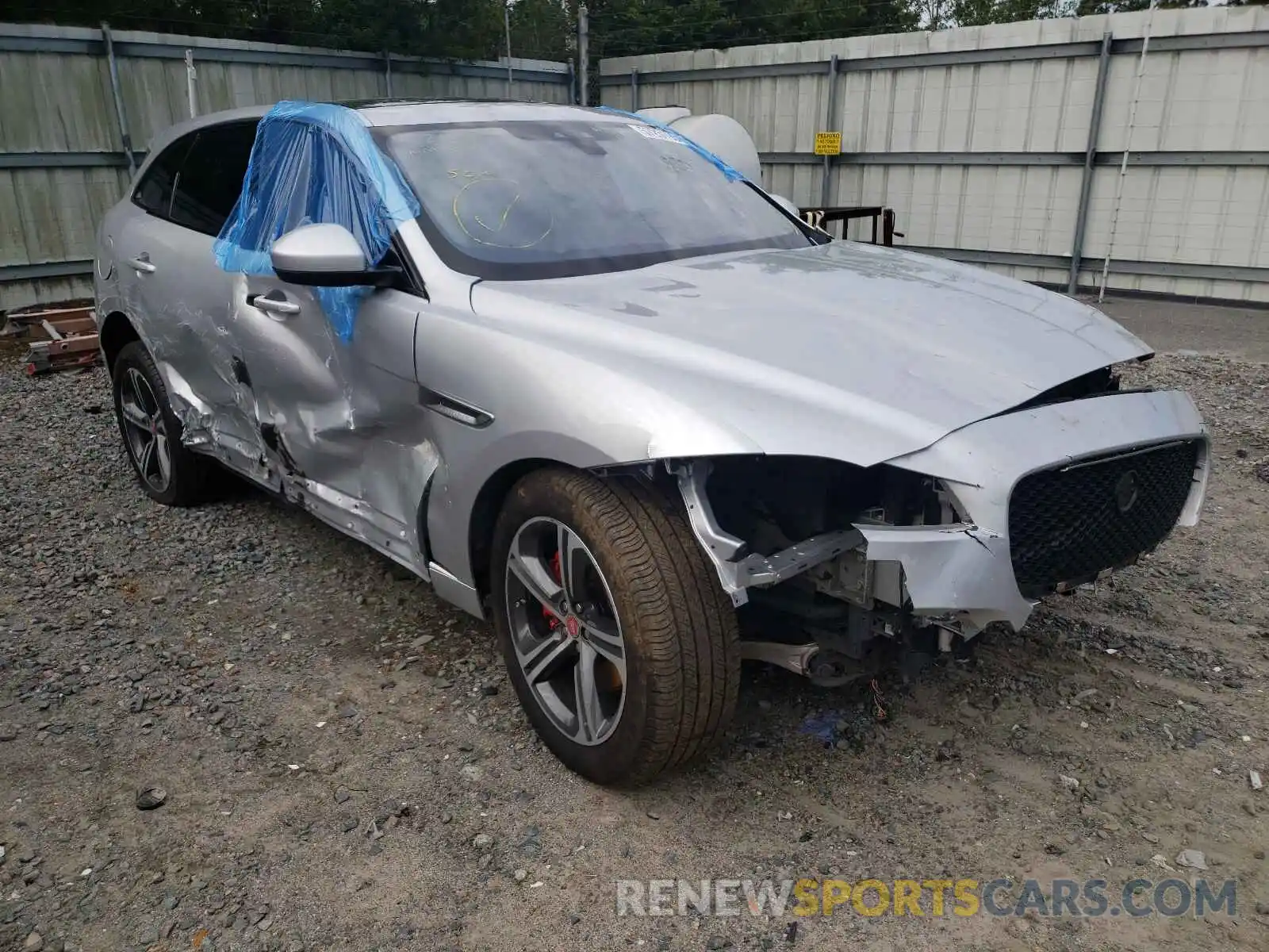 9 Photograph of a damaged car SADCM2FV4LA635838 JAGUAR F-PACE 2020