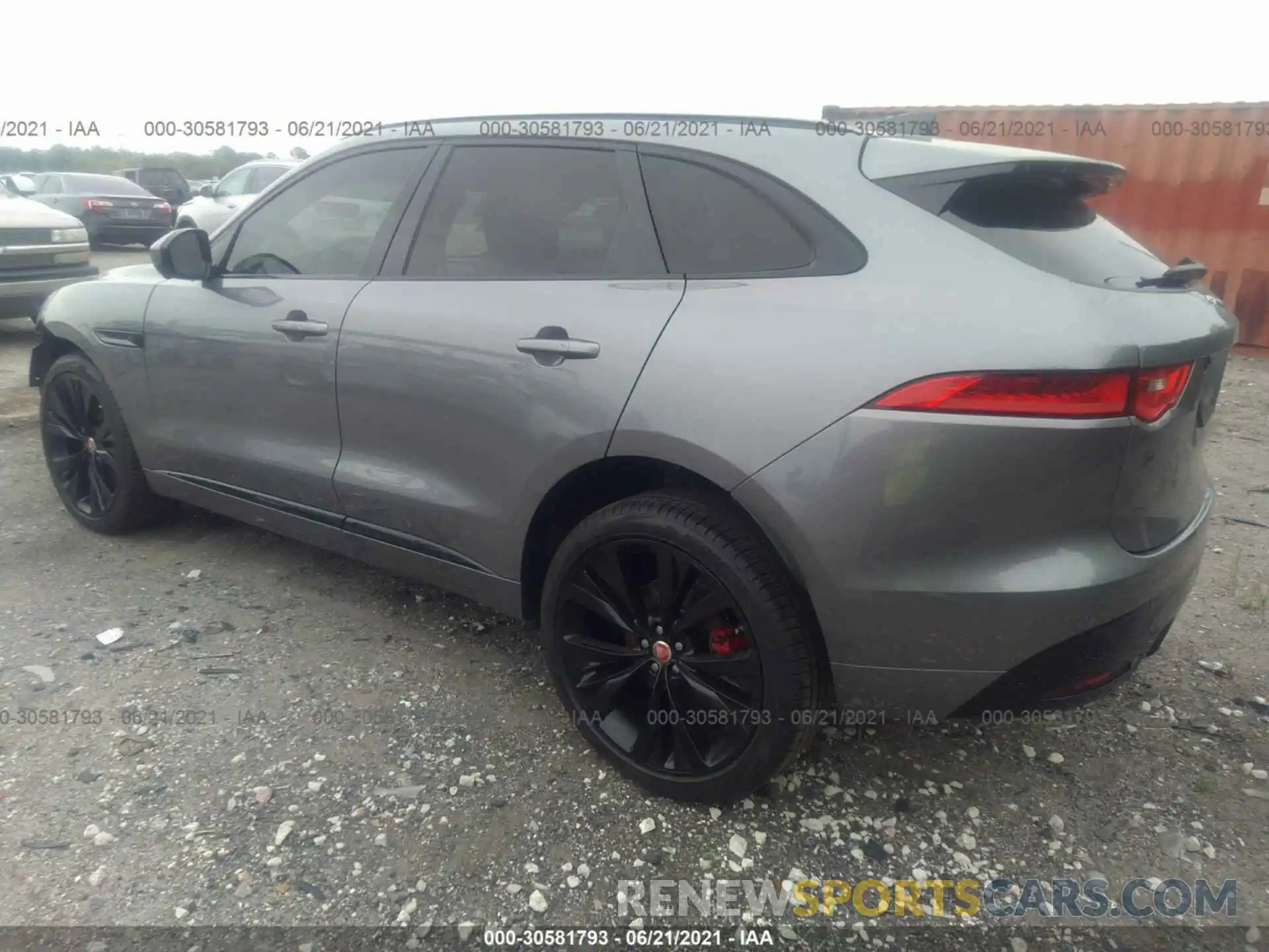 3 Photograph of a damaged car SADCM2FV5LA633998 JAGUAR F-PACE 2020