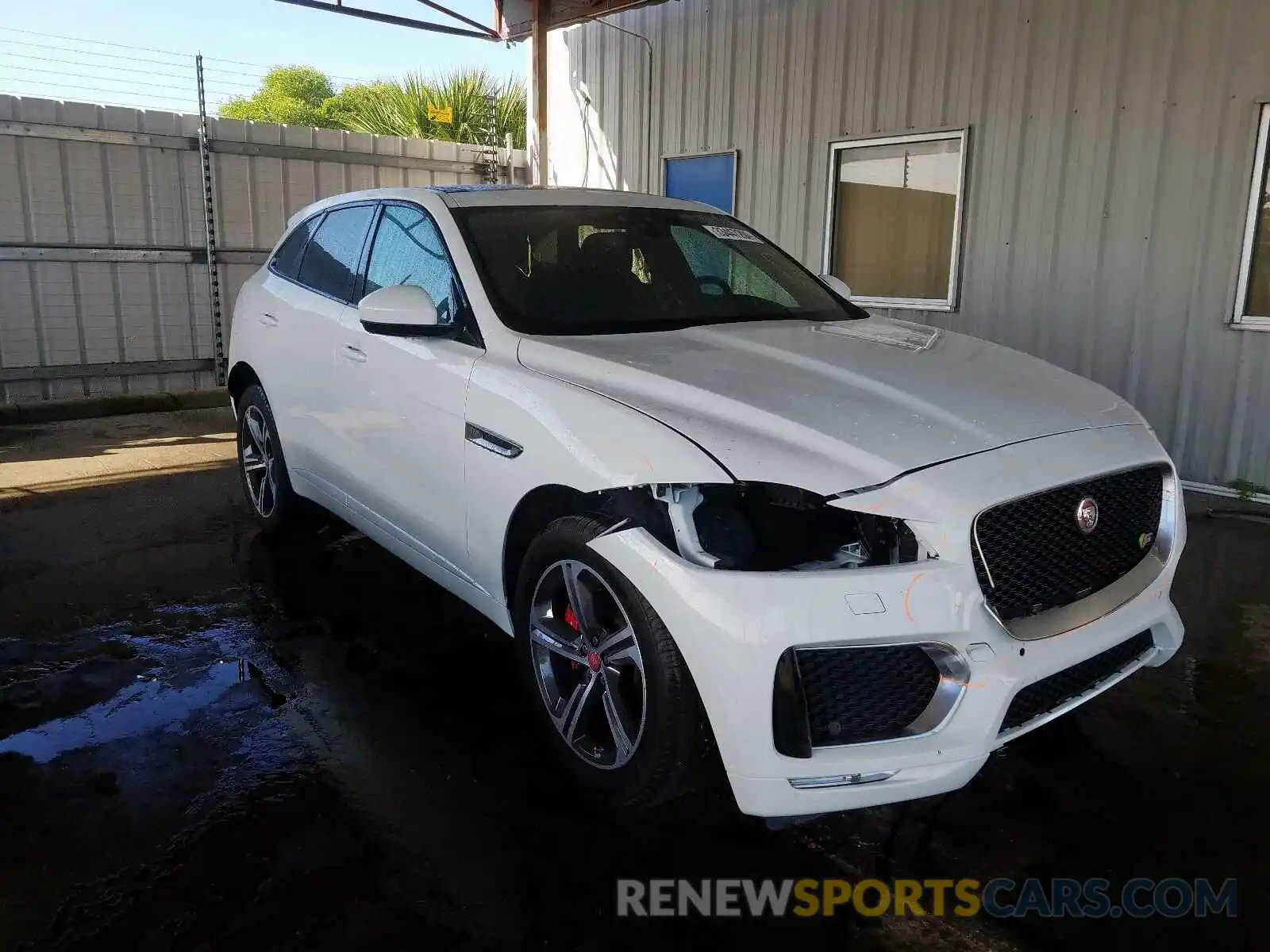 1 Photograph of a damaged car SADCM2FV6LA636280 JAGUAR F-PACE 2020