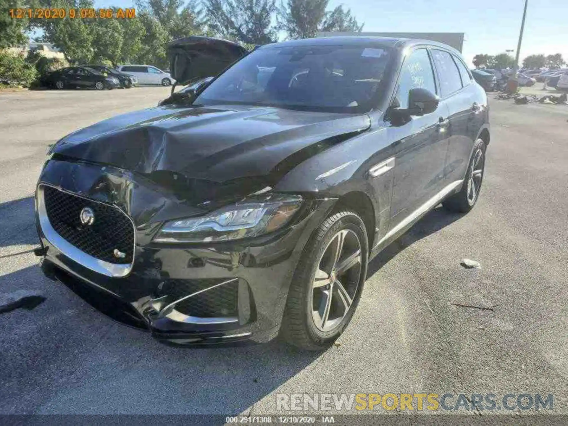 15 Photograph of a damaged car SADCM2FV6LA640040 JAGUAR F-PACE 2020