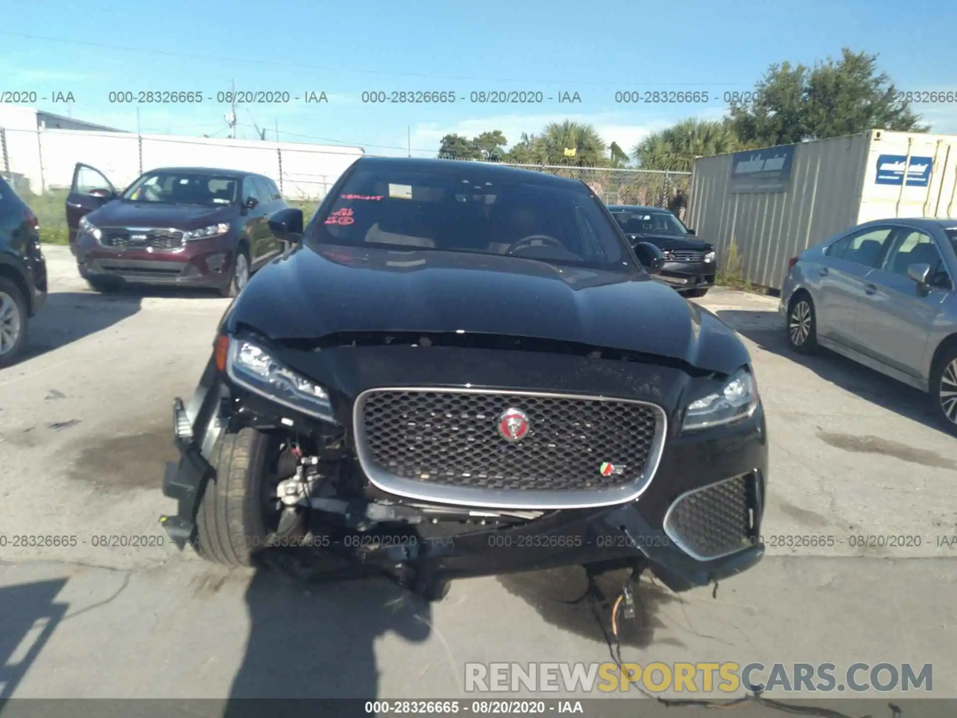 6 Photograph of a damaged car SADCM2FV6LA640216 JAGUAR F-PACE 2020