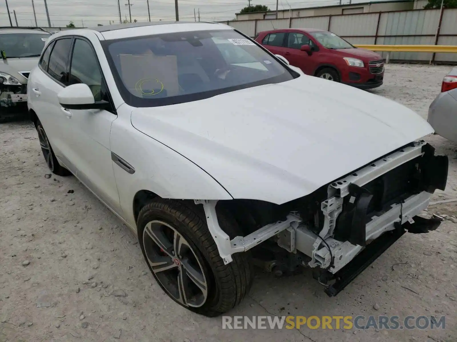 1 Photograph of a damaged car SADCM2FV7LA638877 JAGUAR F-PACE 2020