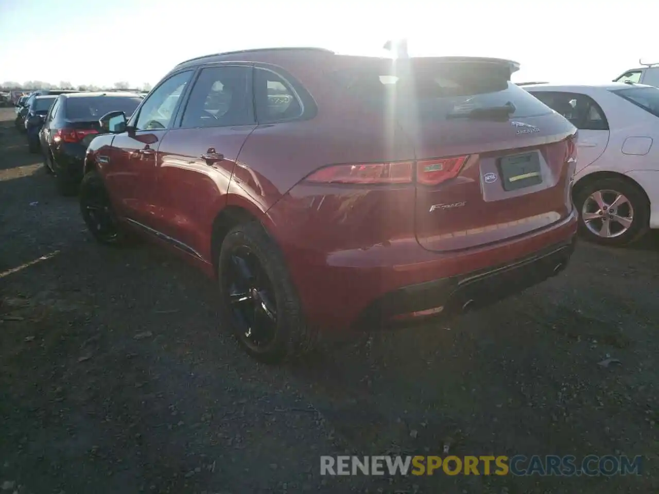 3 Photograph of a damaged car SADCM2FV7LA645487 JAGUAR F-PACE 2020