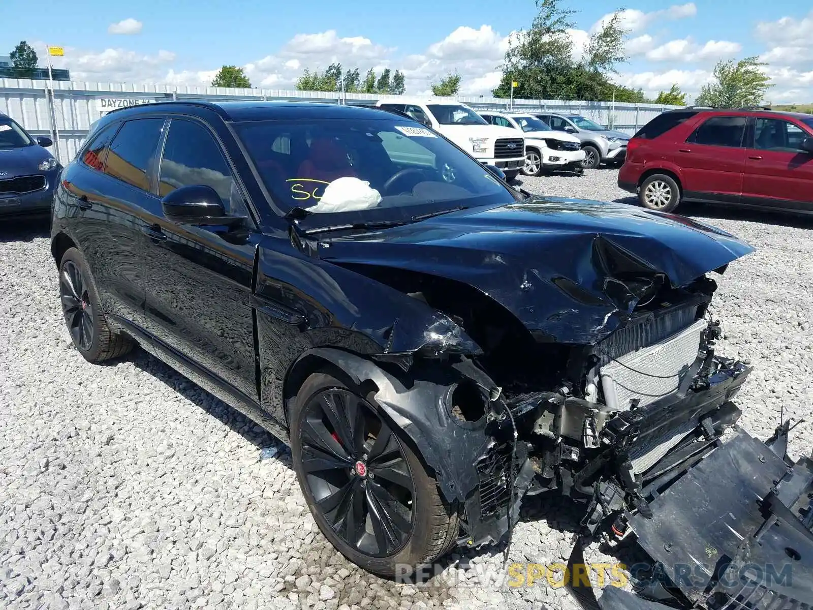 1 Photograph of a damaged car SADCM2FV8LA635678 JAGUAR F-PACE 2020