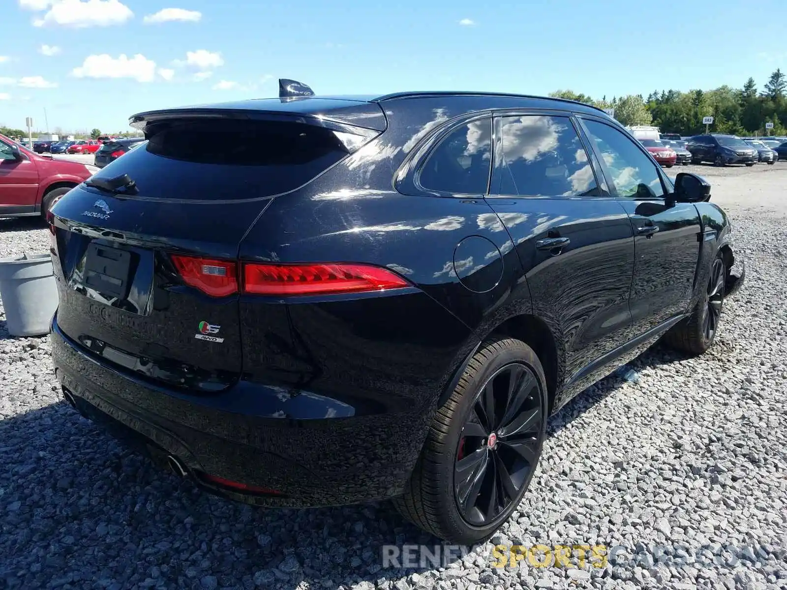 4 Photograph of a damaged car SADCM2FV8LA635678 JAGUAR F-PACE 2020