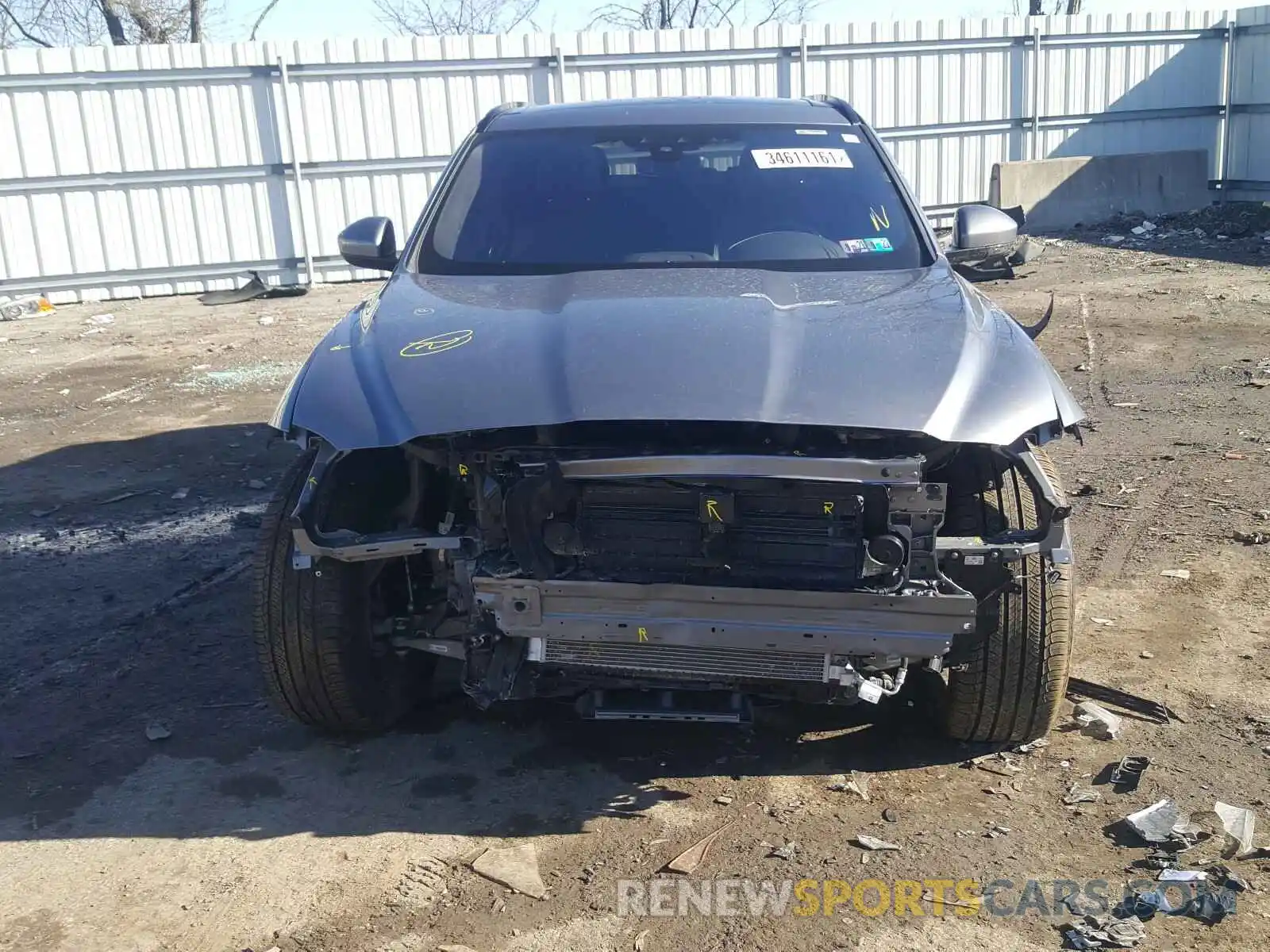9 Фотография поврежденного автомобиля SADCM2FV8LA646180 JAGUAR F-PACE 2020