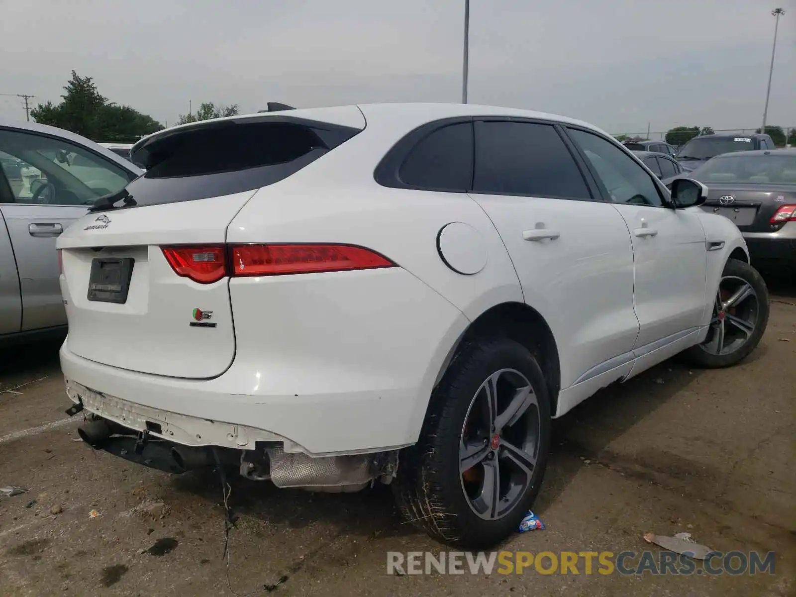 4 Фотография поврежденного автомобиля SADCM2FV9LA641022 JAGUAR F-PACE 2020