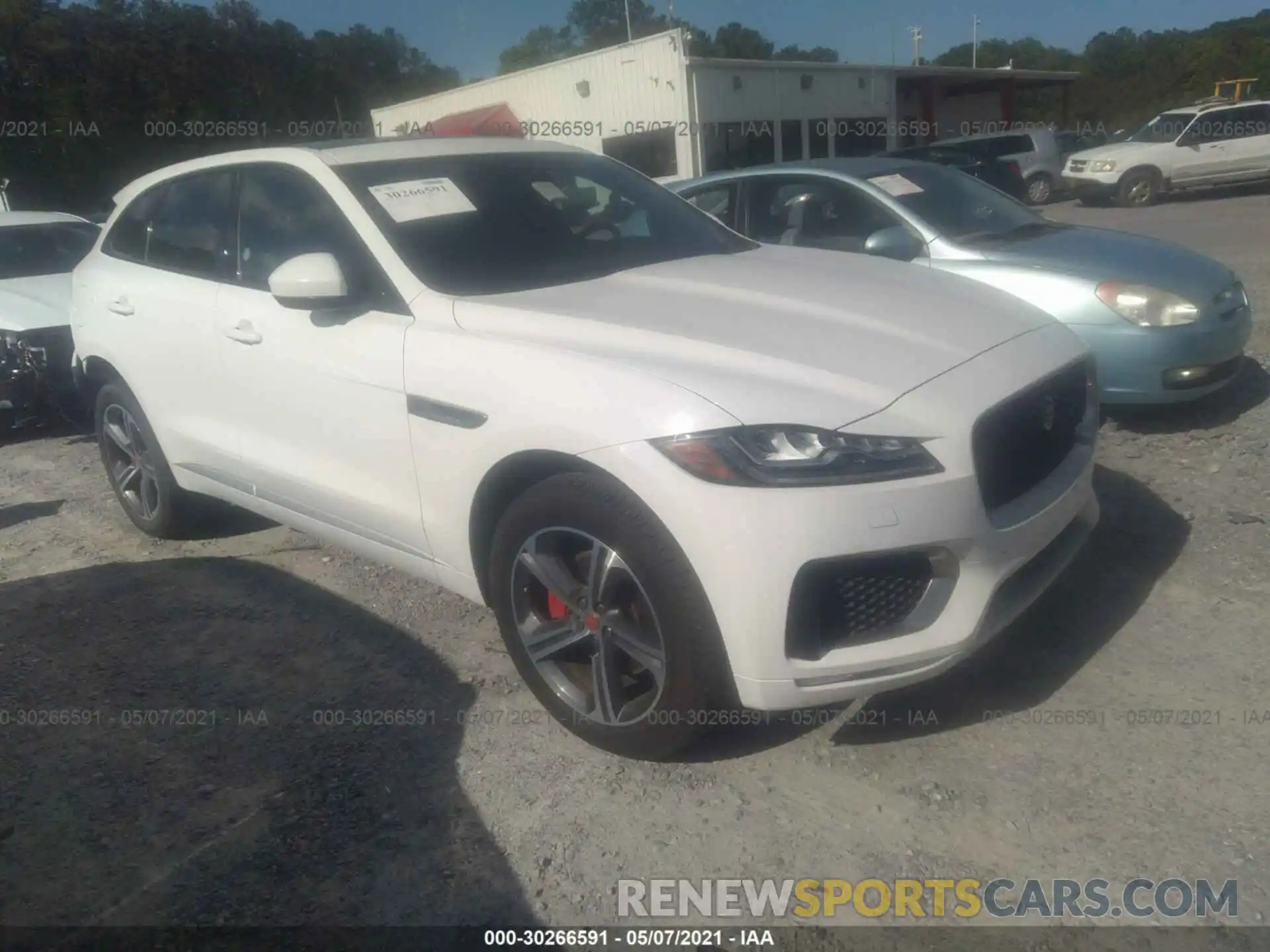 1 Photograph of a damaged car SADCM2FV9LA641568 JAGUAR F-PACE 2020