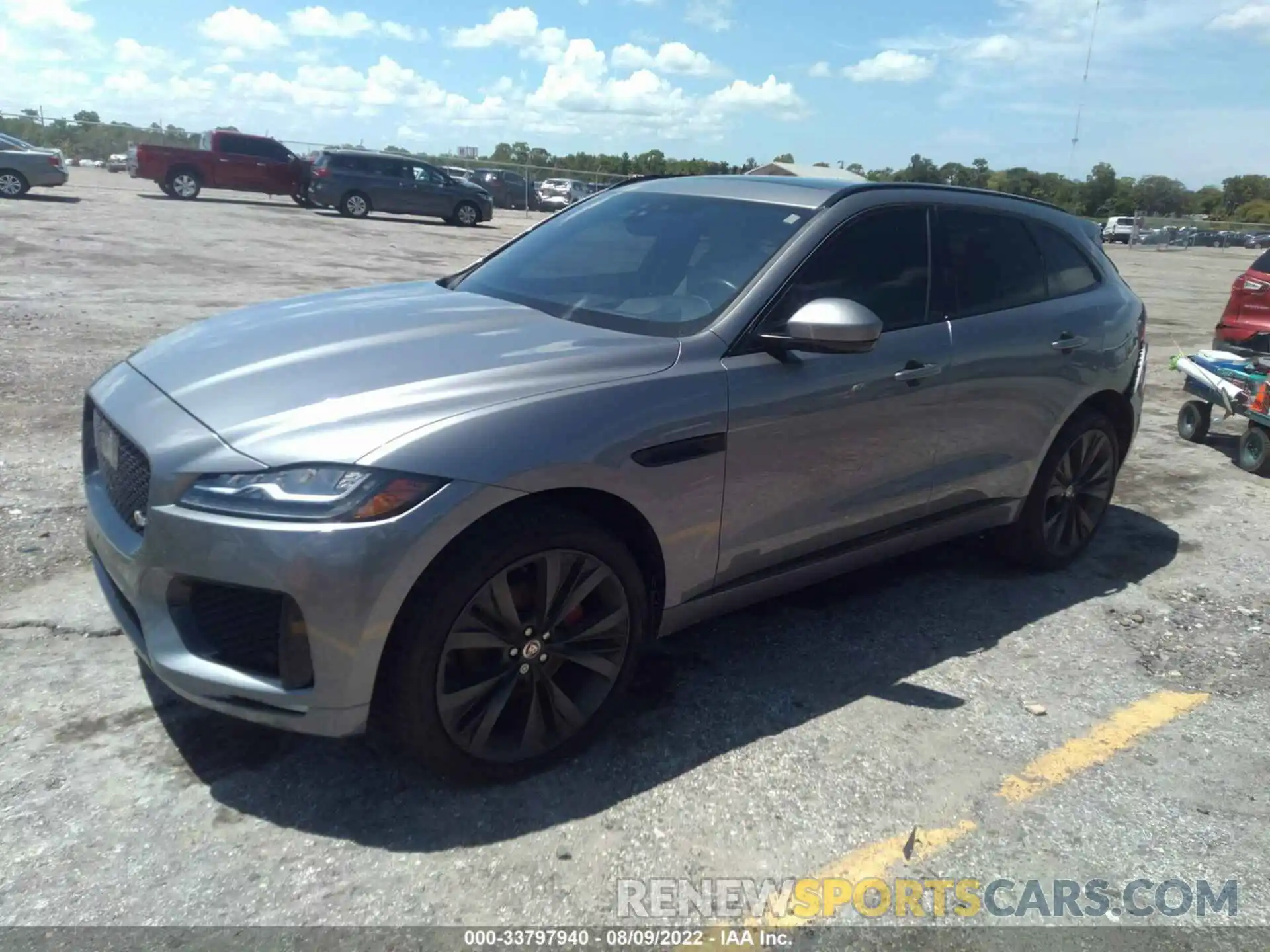 2 Photograph of a damaged car SADCM2FVXLA646620 JAGUAR F-PACE 2020