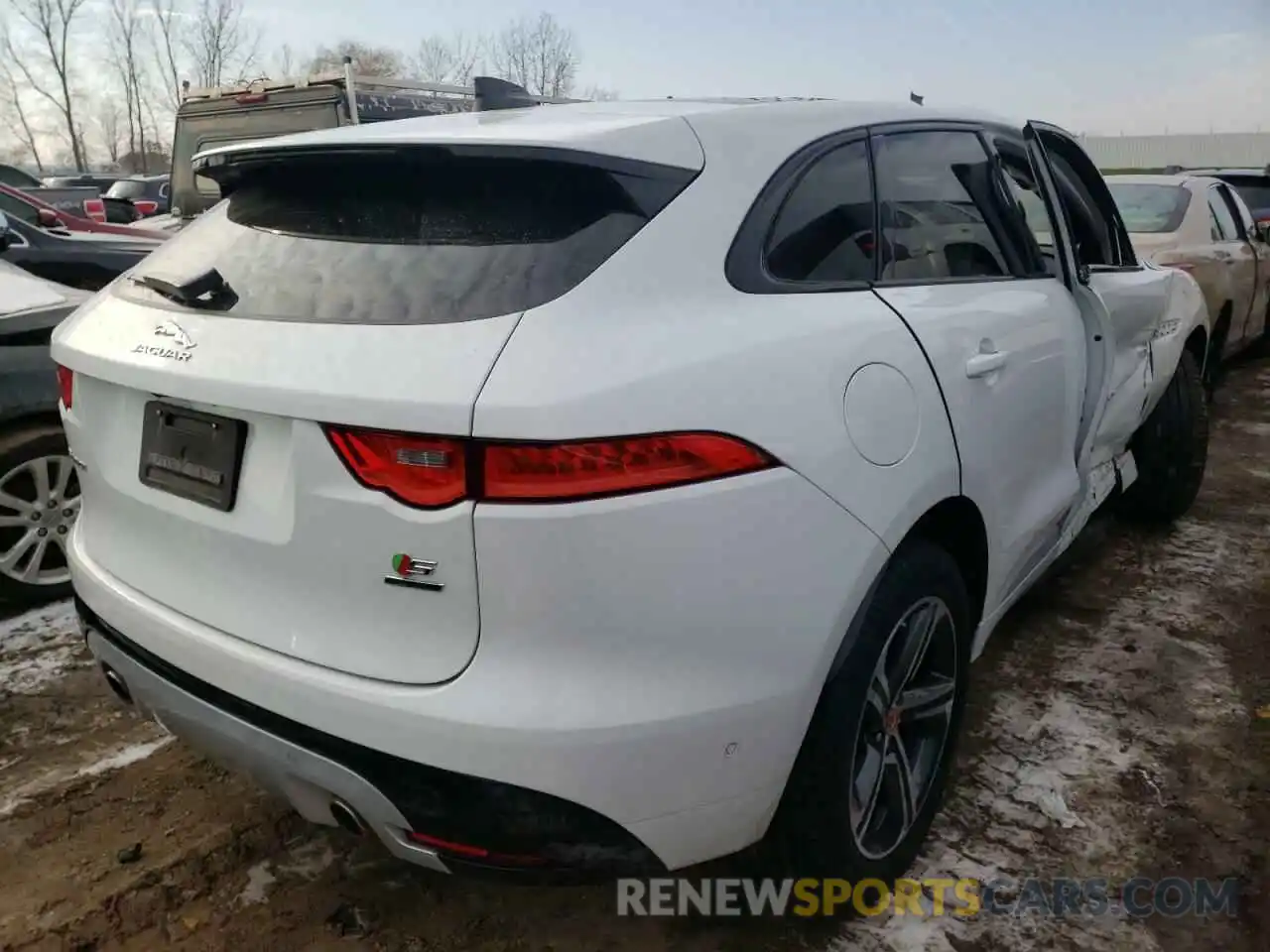 4 Фотография поврежденного автомобиля SADCM2FVXLA656189 JAGUAR F-PACE 2020