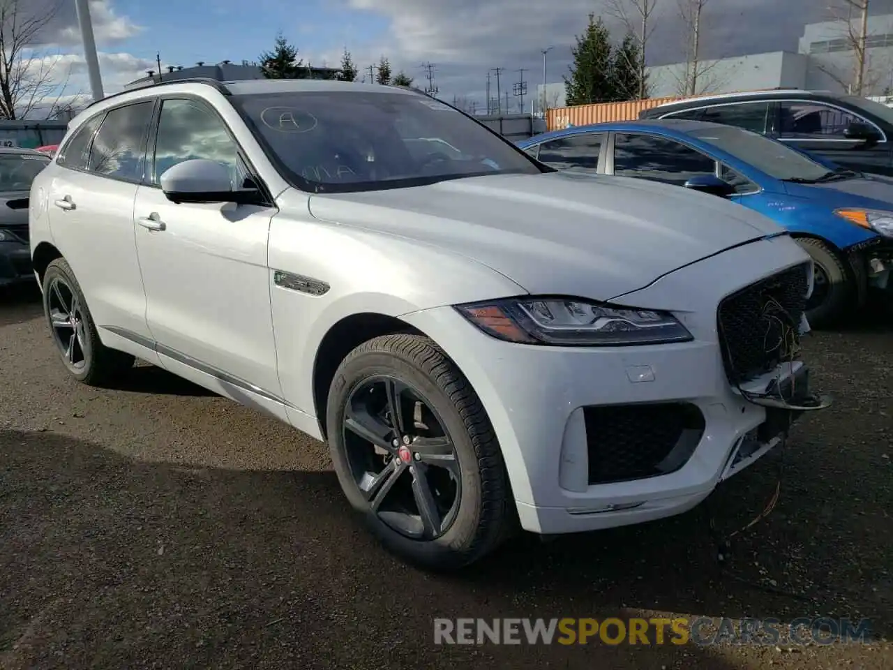 1 Фотография поврежденного автомобиля SADCP2FX1LA651181 JAGUAR F-PACE 2020