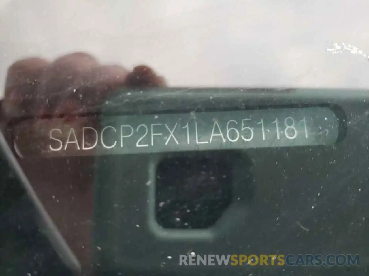 10 Photograph of a damaged car SADCP2FX1LA651181 JAGUAR F-PACE 2020