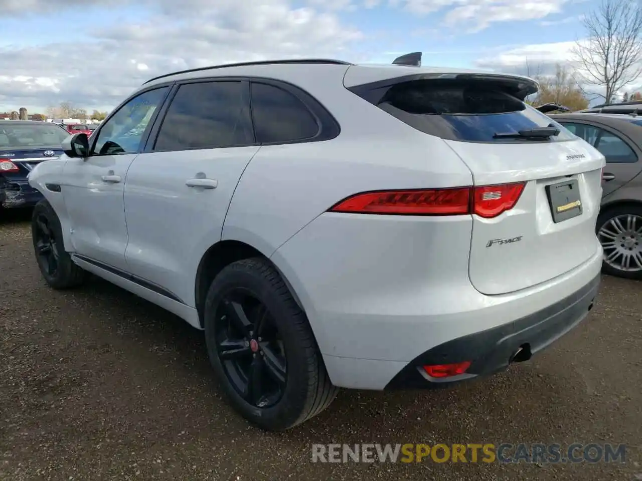 3 Фотография поврежденного автомобиля SADCP2FX1LA651181 JAGUAR F-PACE 2020