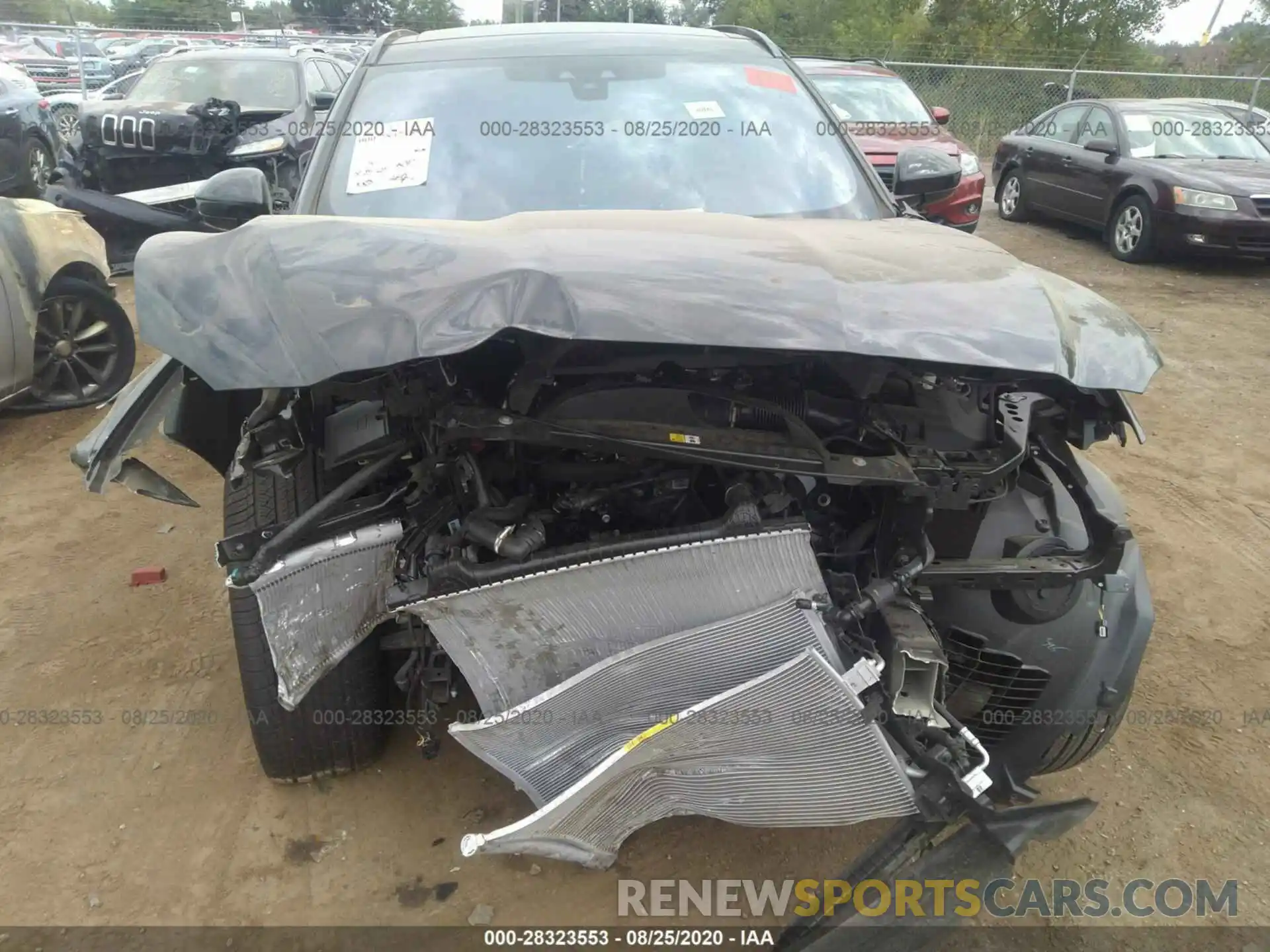 6 Photograph of a damaged car SADCP2FX4LA655614 JAGUAR F-PACE 2020