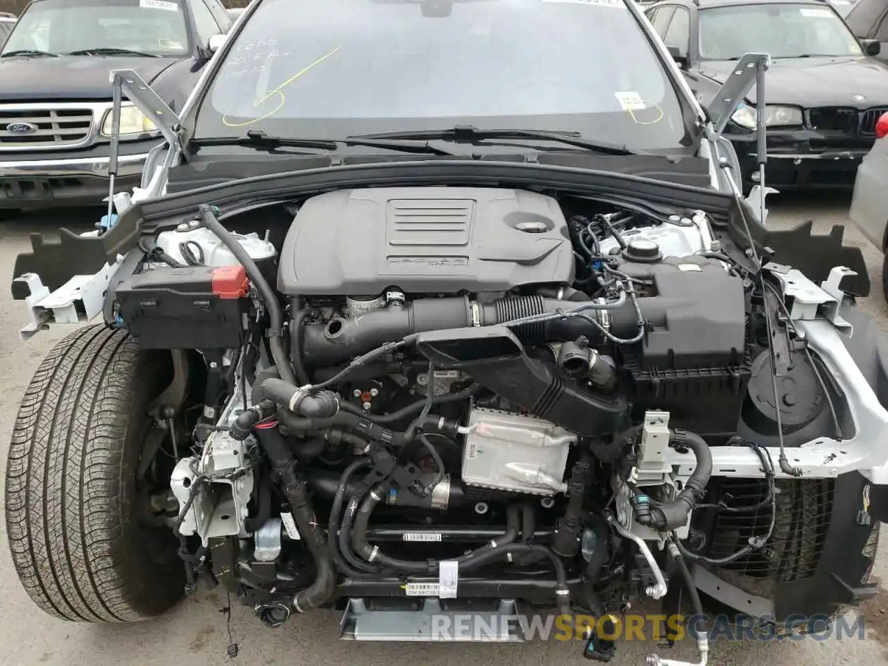 9 Photograph of a damaged car SADCP2FX5LA647764 JAGUAR F-PACE 2020