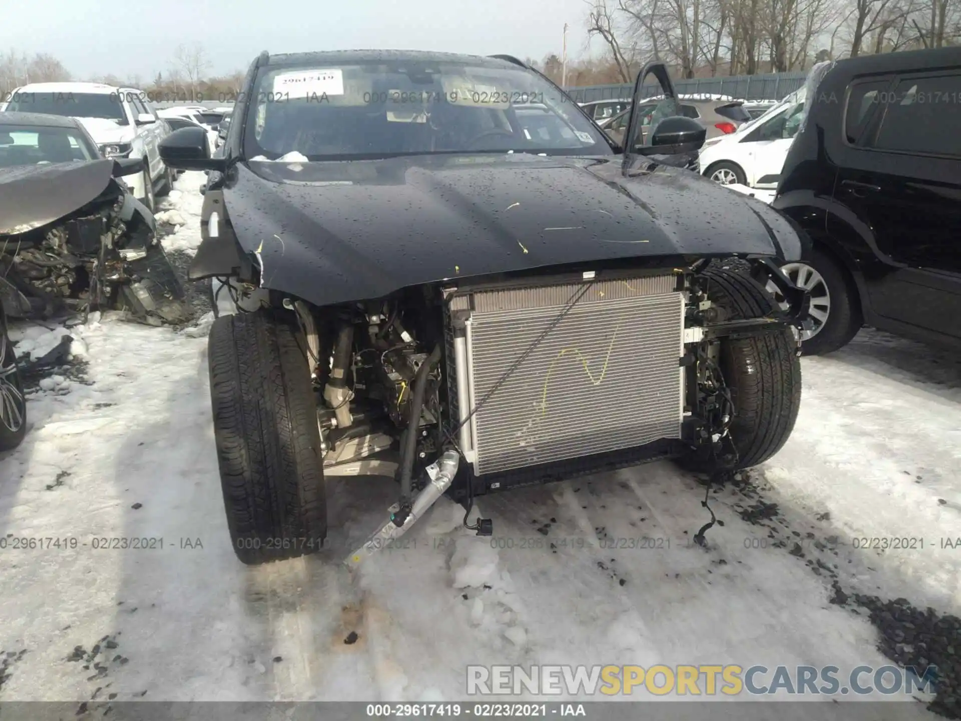 6 Photograph of a damaged car SADCP2FX7LA653680 JAGUAR F-PACE 2020