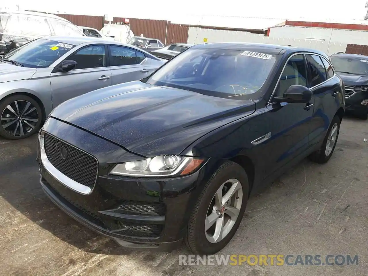 2 Photograph of a damaged car SADCS2FX2LA644724 JAGUAR F-PACE 2020