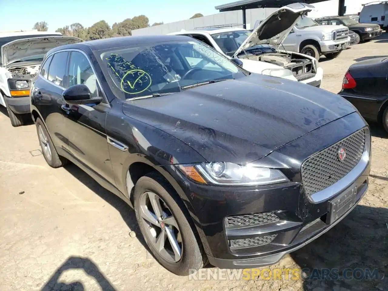 1 Фотография поврежденного автомобиля SADCS2FX2LA644836 JAGUAR F-PACE 2020