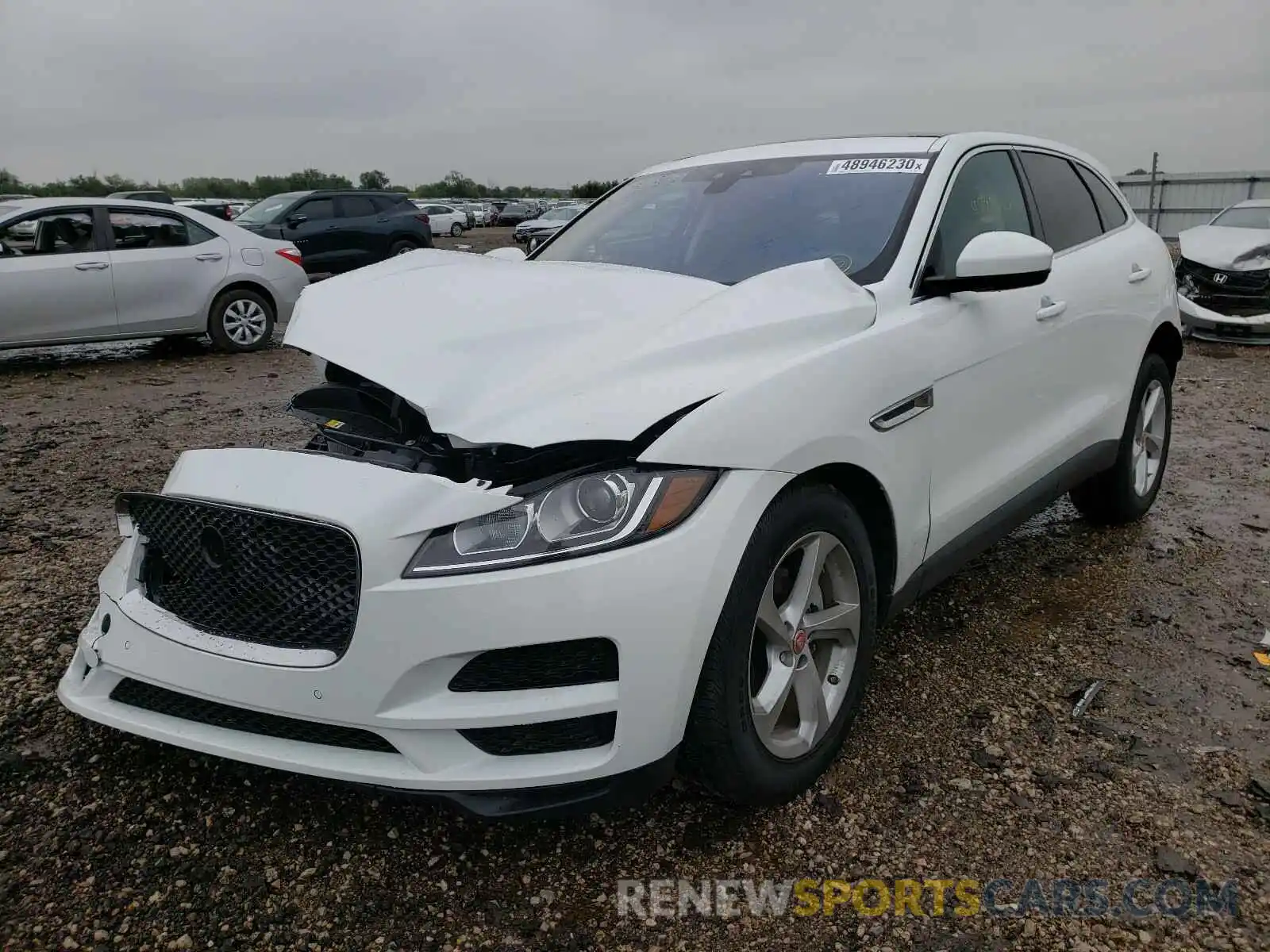 2 Фотография поврежденного автомобиля SADCS2FX3LA645803 JAGUAR F-PACE 2020