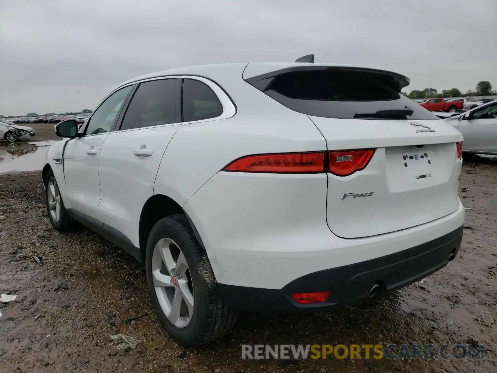 3 Фотография поврежденного автомобиля SADCS2FX3LA645803 JAGUAR F-PACE 2020