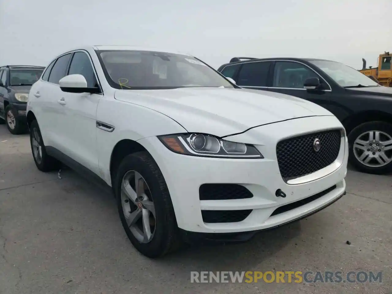 1 Photograph of a damaged car SADCS2FX4LA643476 JAGUAR F-PACE 2020