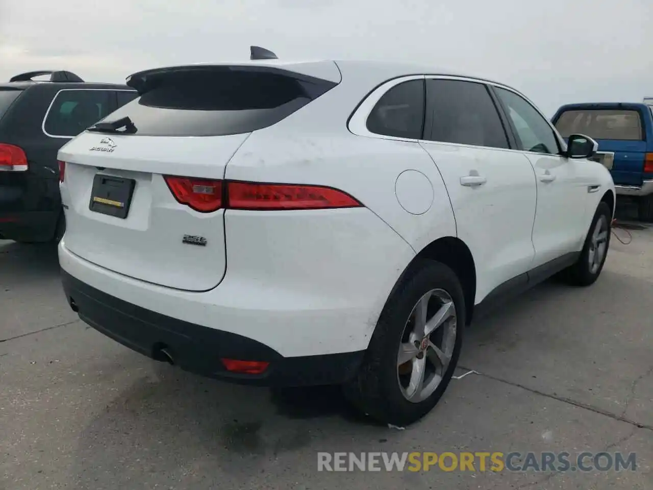 4 Фотография поврежденного автомобиля SADCS2FX4LA643476 JAGUAR F-PACE 2020