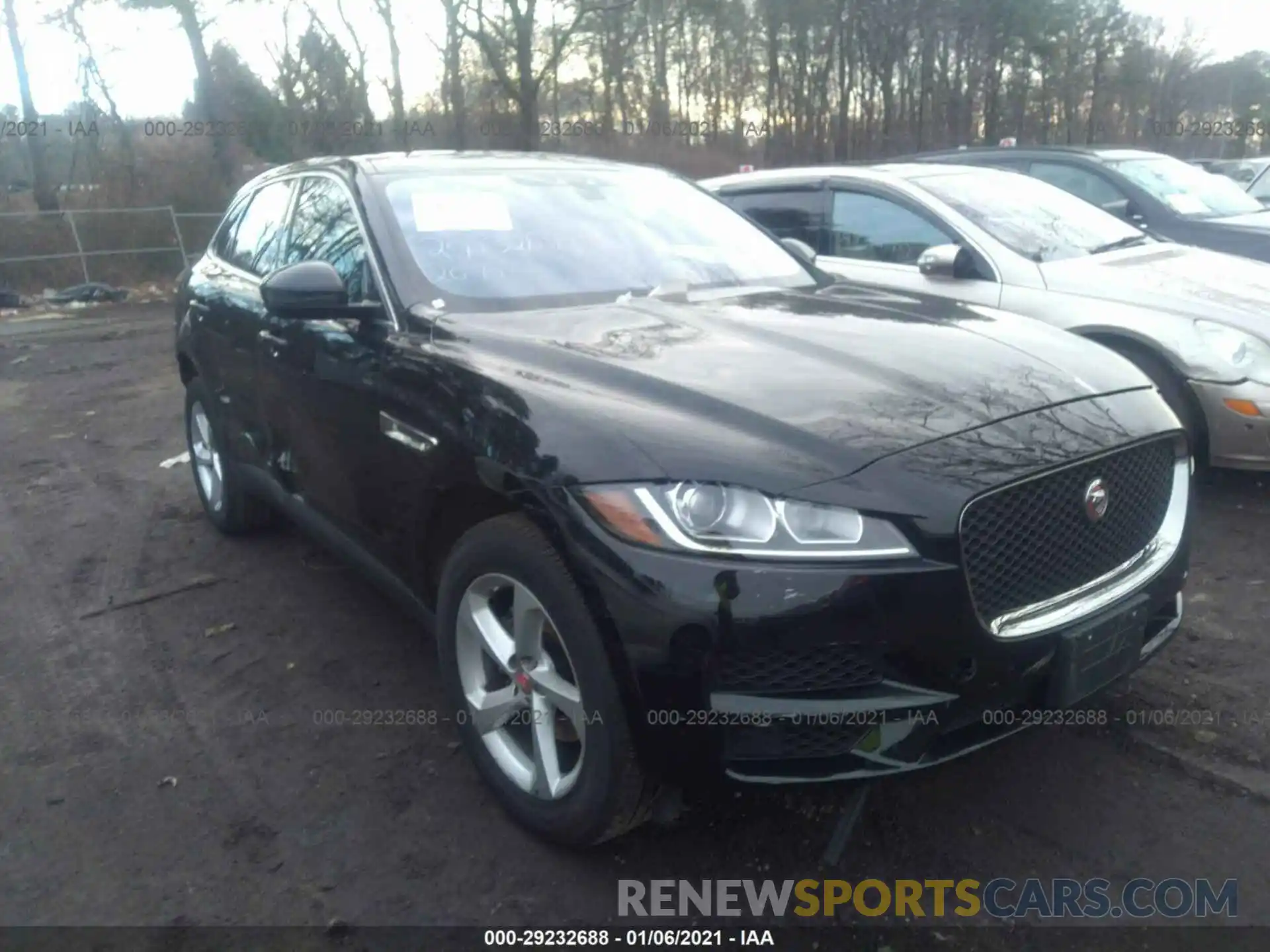 1 Photograph of a damaged car SADCS2FX4LA645440 JAGUAR F-PACE 2020