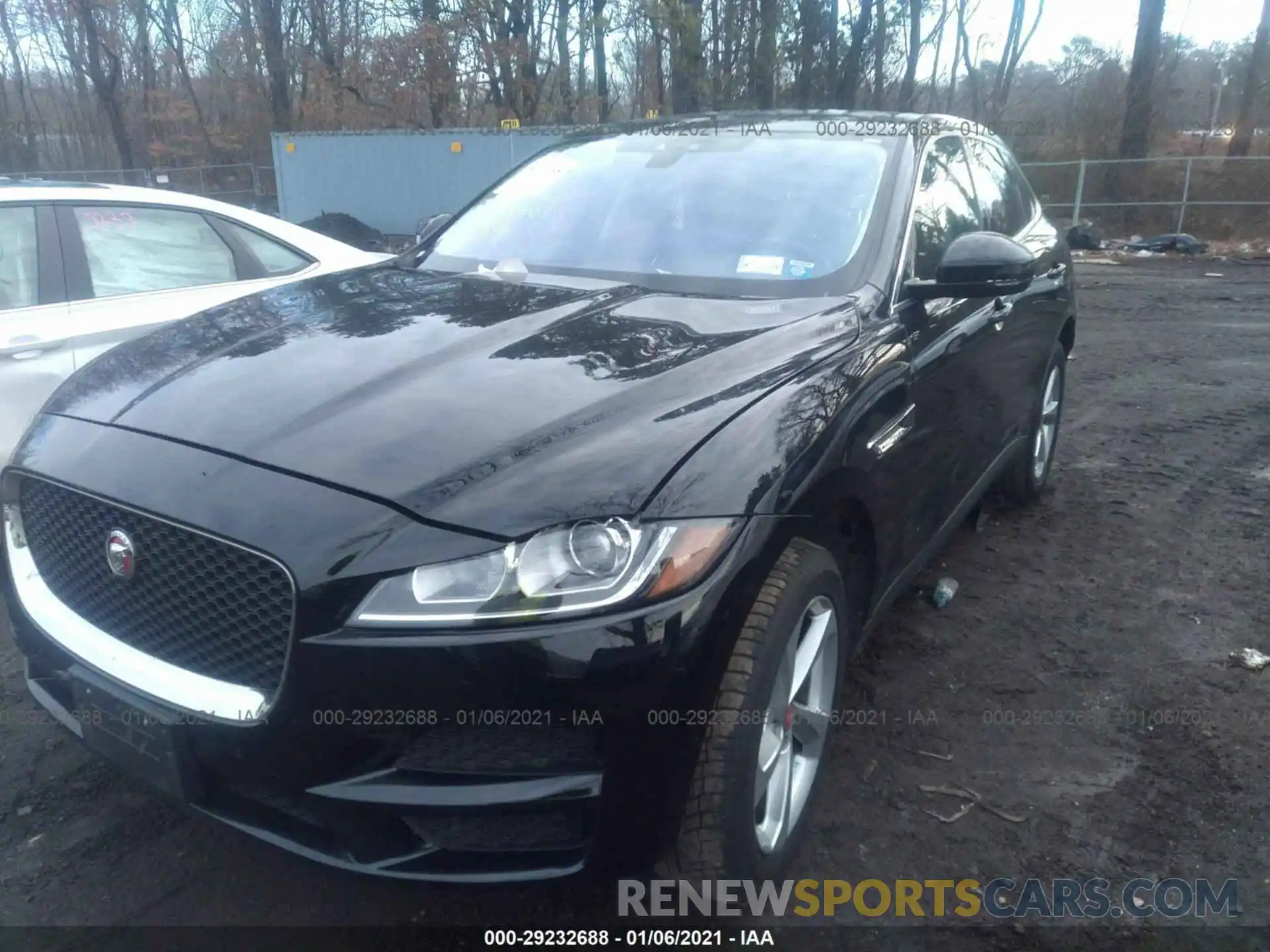 2 Photograph of a damaged car SADCS2FX4LA645440 JAGUAR F-PACE 2020