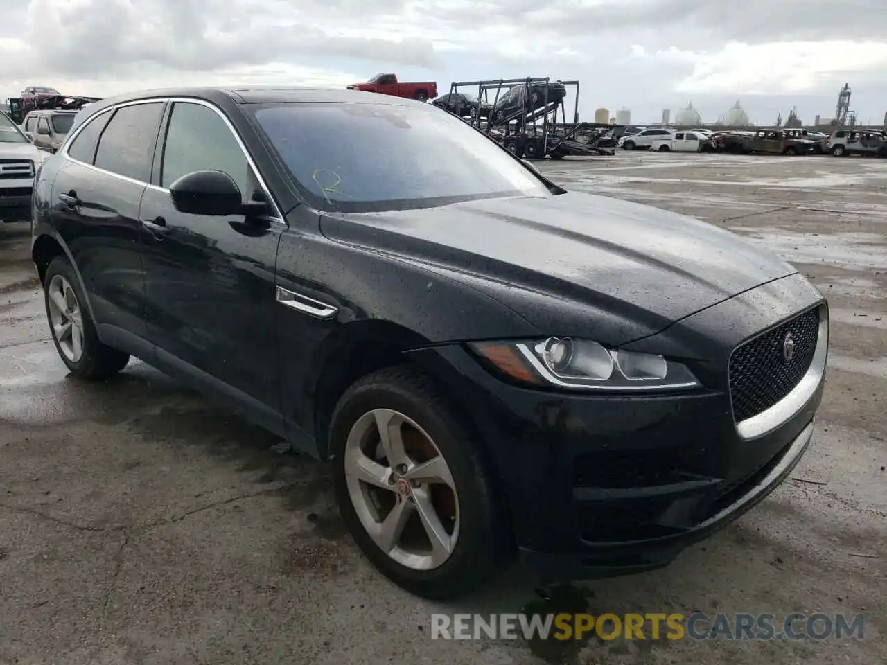 1 Photograph of a damaged car SADCS2FX4LA645714 JAGUAR F-PACE 2020