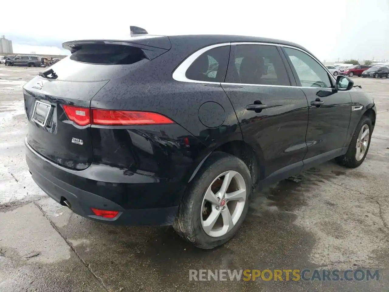 4 Фотография поврежденного автомобиля SADCS2FX4LA645714 JAGUAR F-PACE 2020