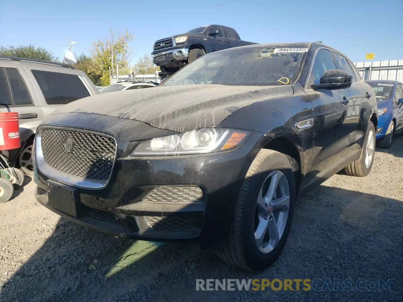 2 Photograph of a damaged car SADCS2FX5LA644443 JAGUAR F-PACE 2020