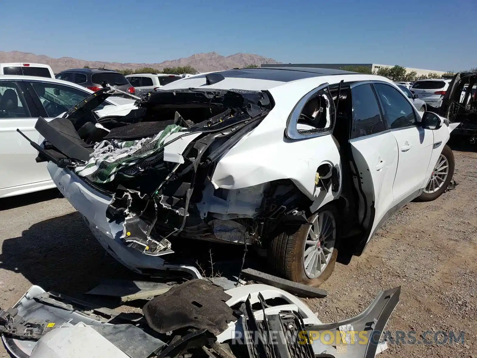 4 Photograph of a damaged car SADCS2FX6LA639879 JAGUAR F-PACE 2020