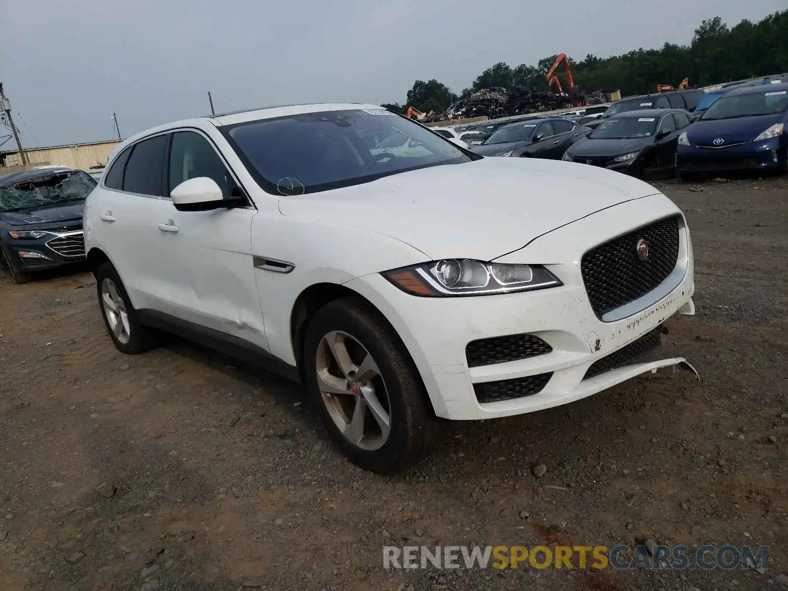 1 Photograph of a damaged car SADCS2FX7LA645237 JAGUAR F-PACE 2020