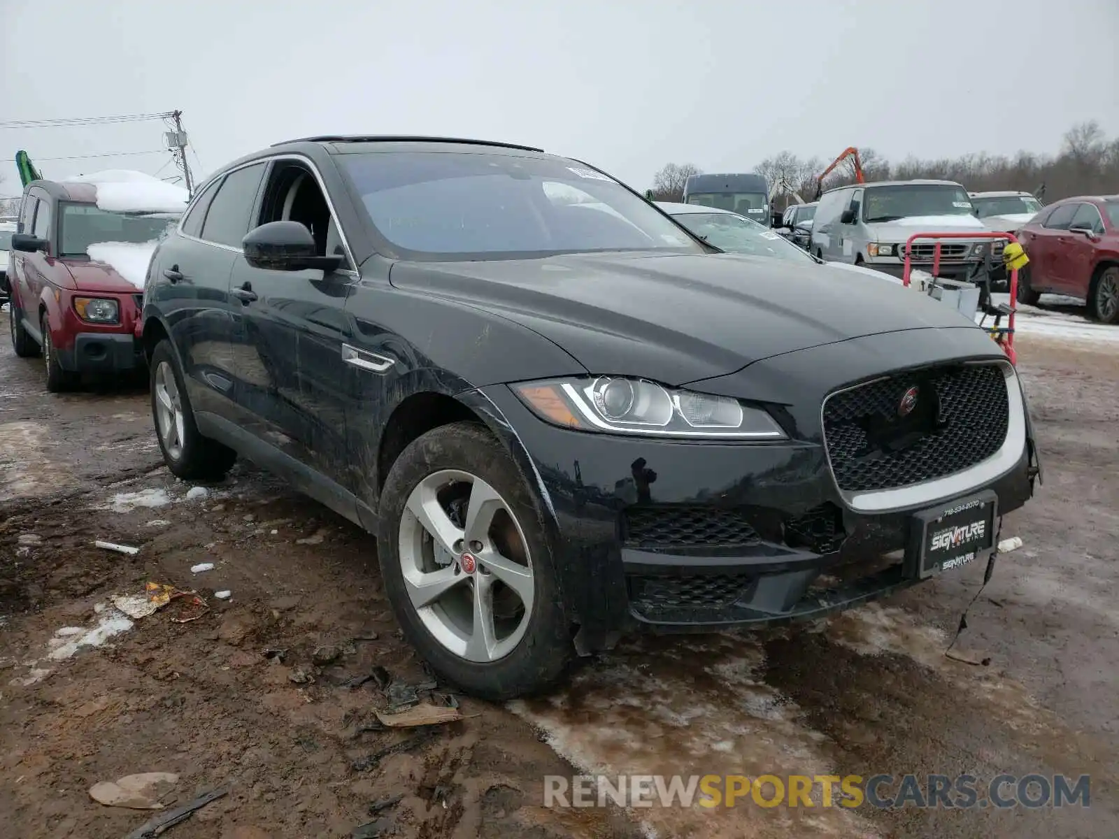 1 Photograph of a damaged car SADCS2FX8LA645246 JAGUAR F-PACE 2020