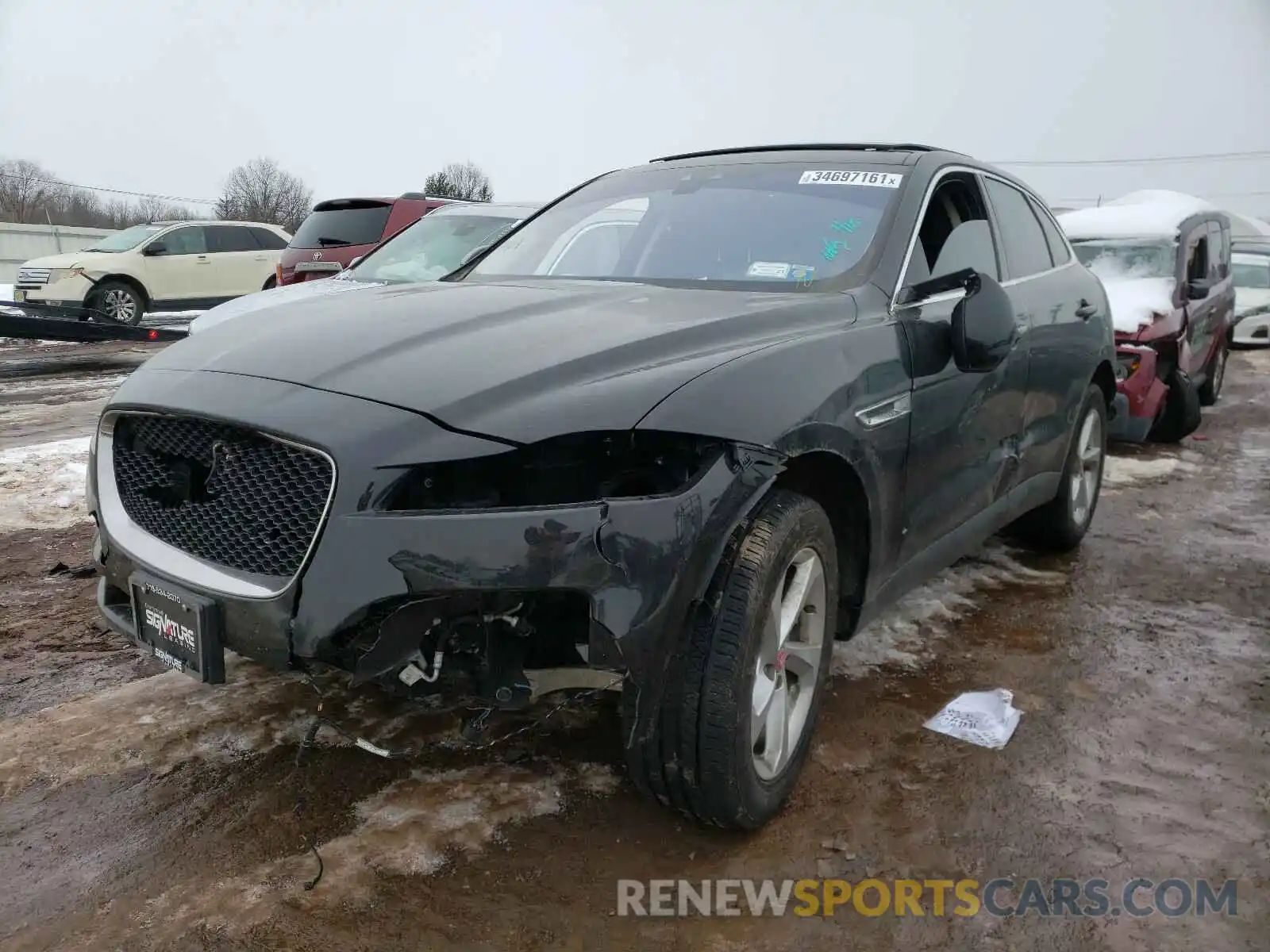 2 Photograph of a damaged car SADCS2FX8LA645246 JAGUAR F-PACE 2020