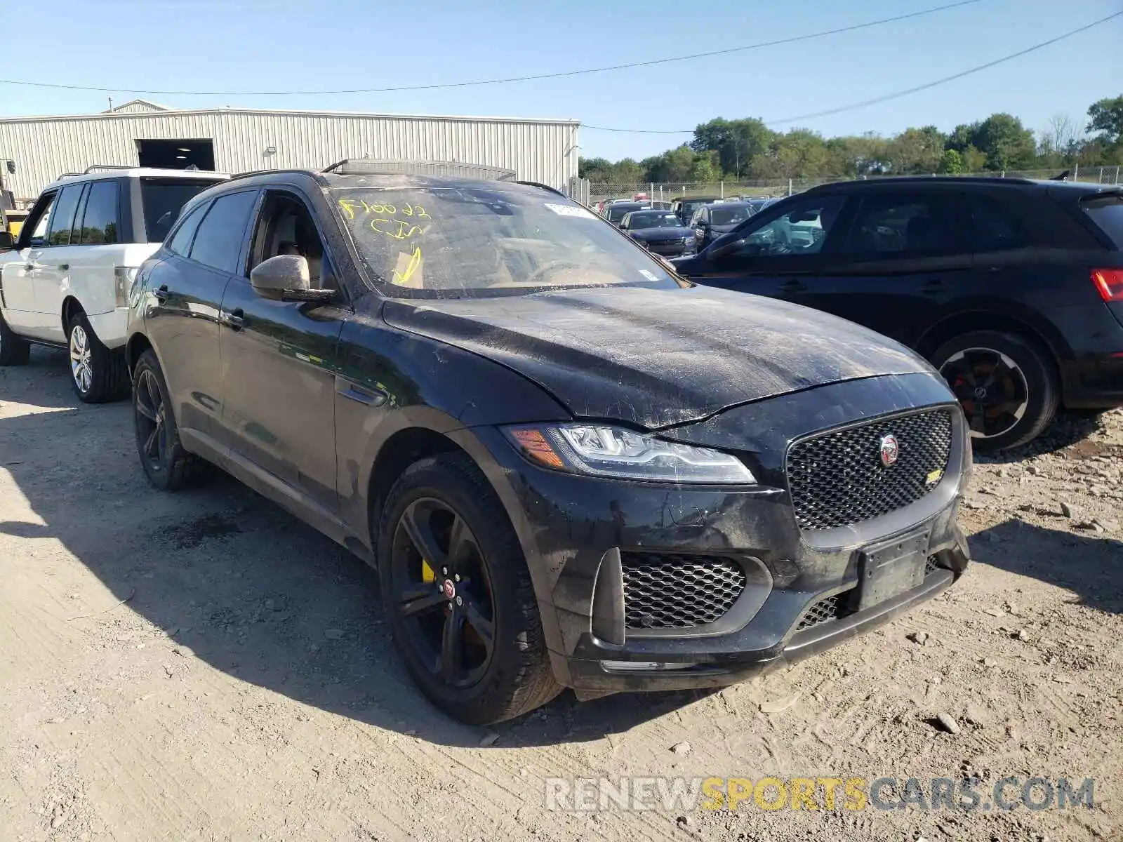 1 Photograph of a damaged car SADCX2GX0LA624679 JAGUAR F-PACE 2020