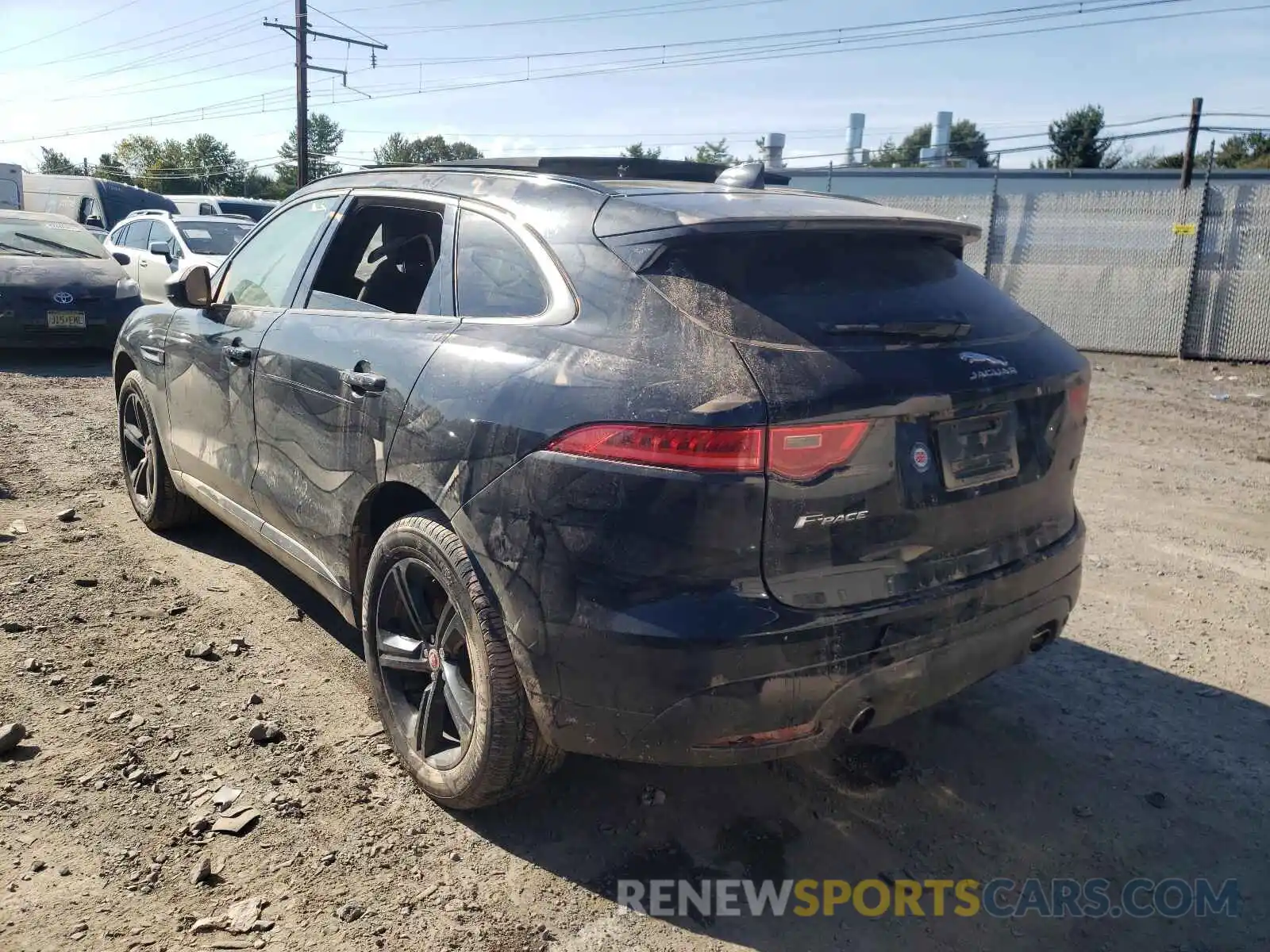 3 Photograph of a damaged car SADCX2GX0LA624679 JAGUAR F-PACE 2020