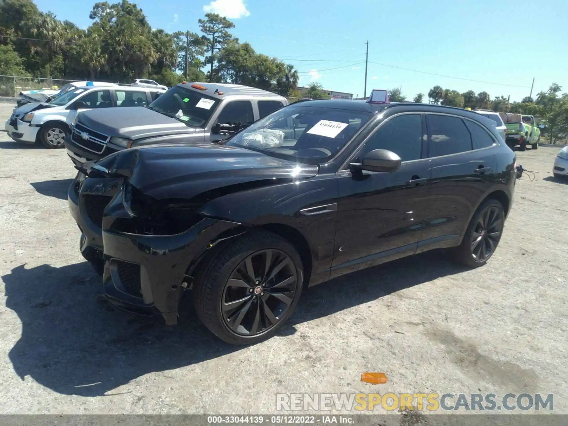 2 Photograph of a damaged car SADCX2GX2LA620763 JAGUAR F-PACE 2020