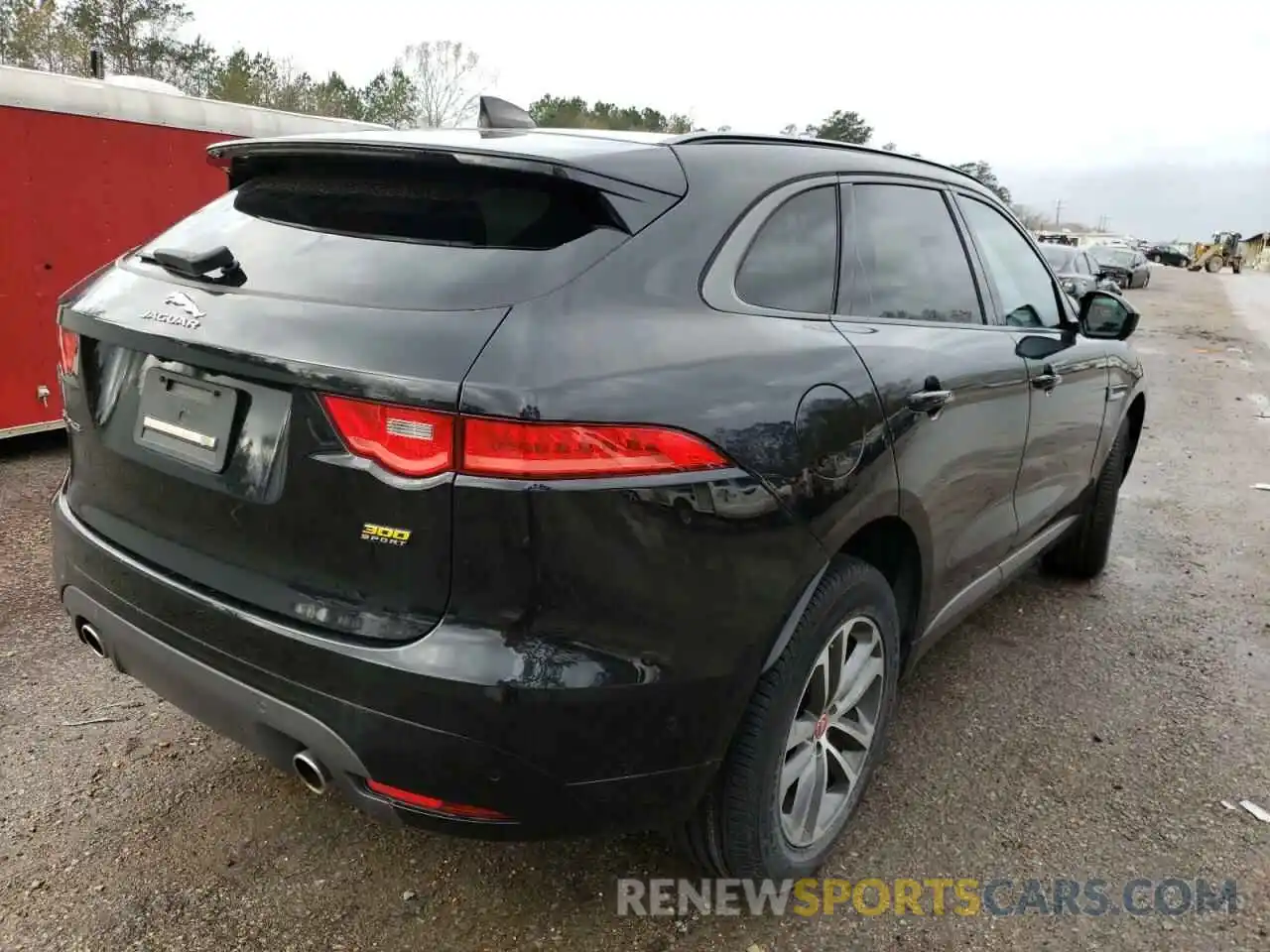 4 Фотография поврежденного автомобиля SADCX2GX3LA647499 JAGUAR F-PACE 2020