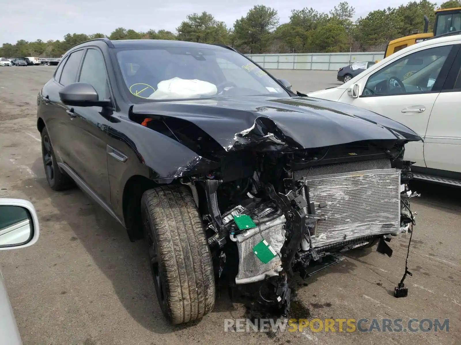 1 Photograph of a damaged car SADCX2GX9LA625118 JAGUAR F-PACE 2020